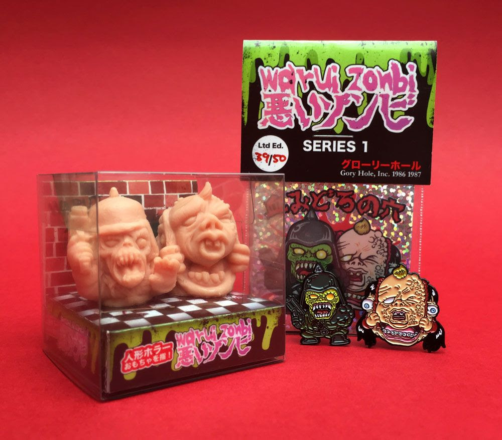 Gory Hole re-launch and the 'Warui Zonbi: Series 1' deluxe mini sets!!!