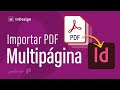 Importar PDF de varias páginas en InDesign