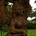 Rustic lady statue @ Lalit