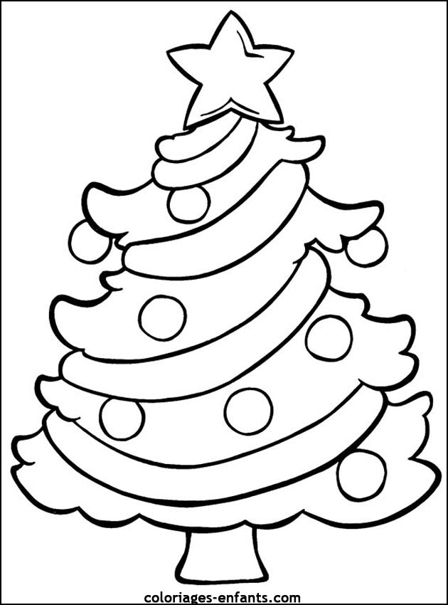 Coloriage de Noël à imprimer sur coloriagesenfants.com