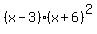 %28x-3%29%2A%28x%2B6%29%5E2
