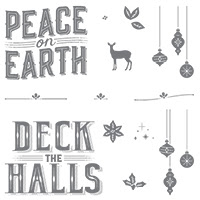 Carols Of Christmas Clear-Mount Stamp Set*