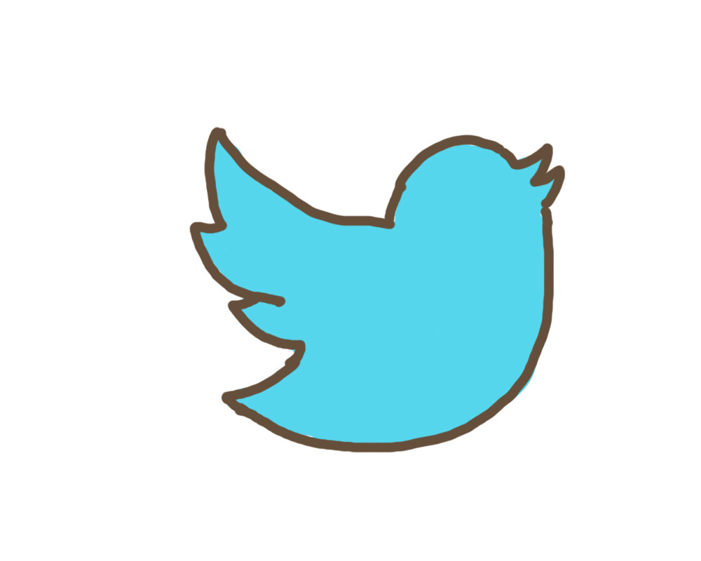 ツイッターのアイコンのイラスト素材 Jpg Png