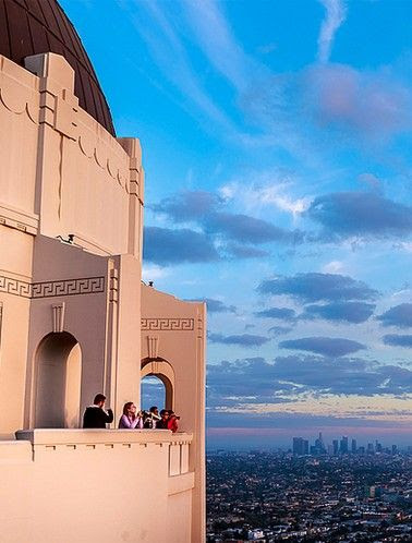 A wonderful view of LA from the Griffith Observatory #wanderingsole