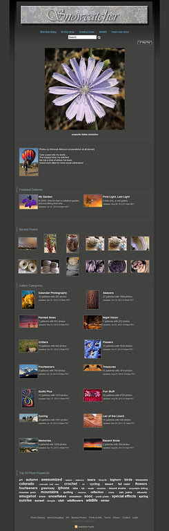 my website the way it's looked for years