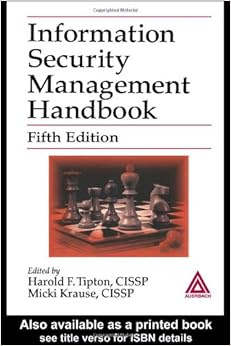 Amazon Com Information Security Management Handbook