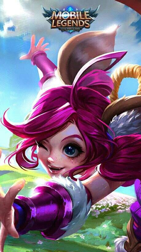 nana mobile legend animasi gambar kartu