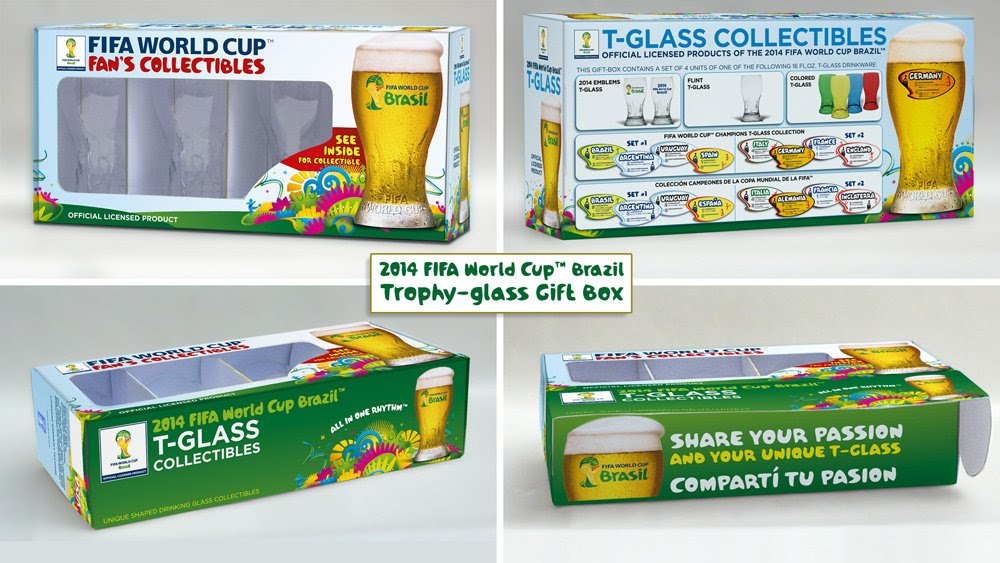 Amazon.com: Flint (un-decorated) Trophy-glass Gift Box - 2014 Fifa ...