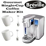 Breville BKC600XL Refurbished Gourmet Single-Cup Coffee Brewer Bundle