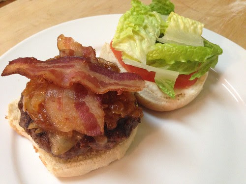 bacon gouda burger