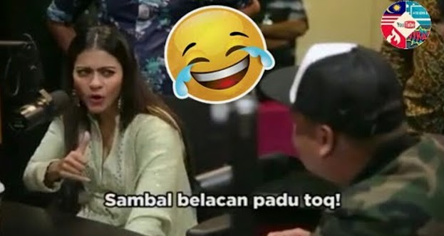 Pecah Perut Bila Kajol Belajar Cakap Bahasa Malay…