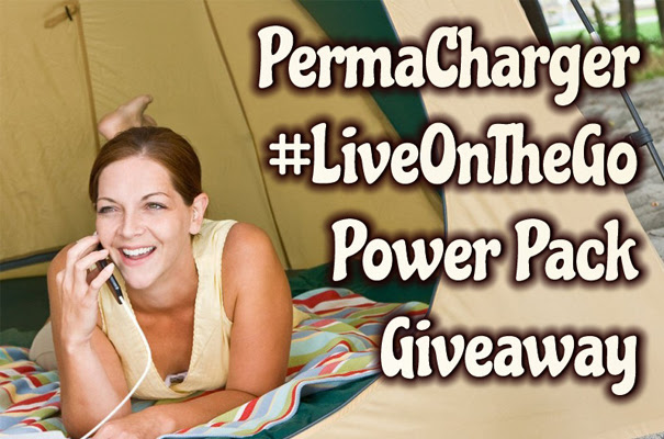 PermaCharger LiveOnTheGo Power Pack Giveaway