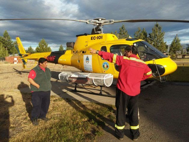 Provincia suma un nuevo helicóptero y avión hidrante