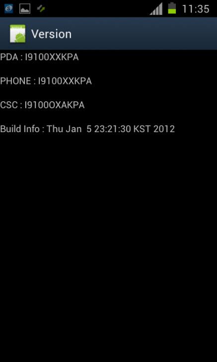 I9100XXKPA ICS 4.0.3 for SGS2