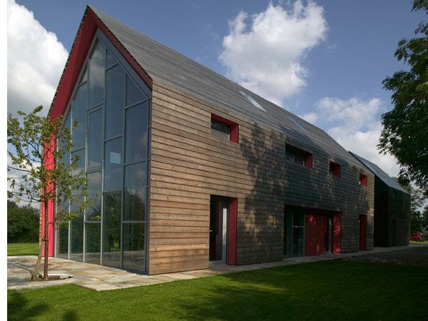 Modern Barn House Slides for Different Panoramas Modern Barn House Slides for Different Panoramas