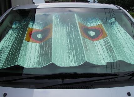 作る 鳥のフン害防止サンシェード