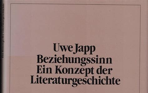 Read Online Beziehungssinn. Ein Konzept der Literaturgeschichte [PDF] [EPUB] PDF
