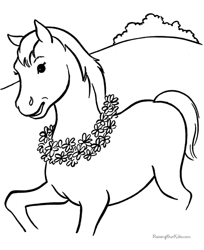 free christmas horse coloring pages download free clip art