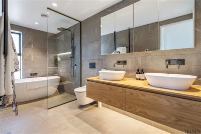 Interior Decorating: Designing 2 Relaxing Bathrooms