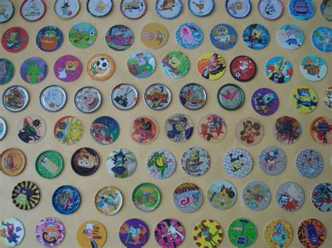 coleccion tazos bob esponja  completa  pzas