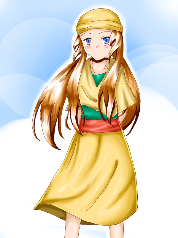 イラストかいてみた 水たまり