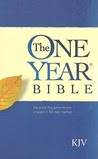 The One Year Bible: The entire King James Version arranged in 365 daily readings –KJV