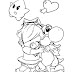 Super Mario Princess Rosalina Coloring Pages : We have this nice princess rosalina coloring page for you.
