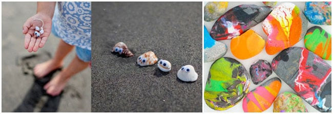 21 beach crafts from Kids Activities Blog
