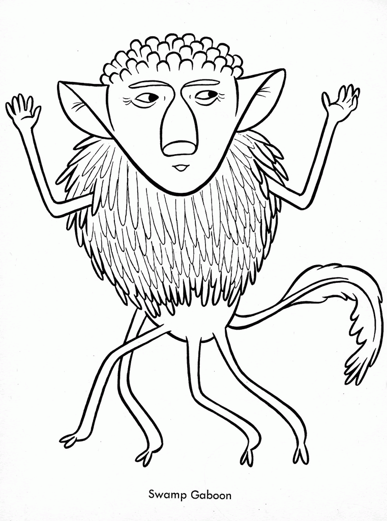 Weird Coloring Pages - Coloring Home