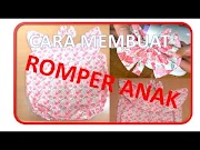 Terbaru Cara membuat pola dan menjahit baju dress romper bayi menggunakan mesin jahit mini portable, paling seru!