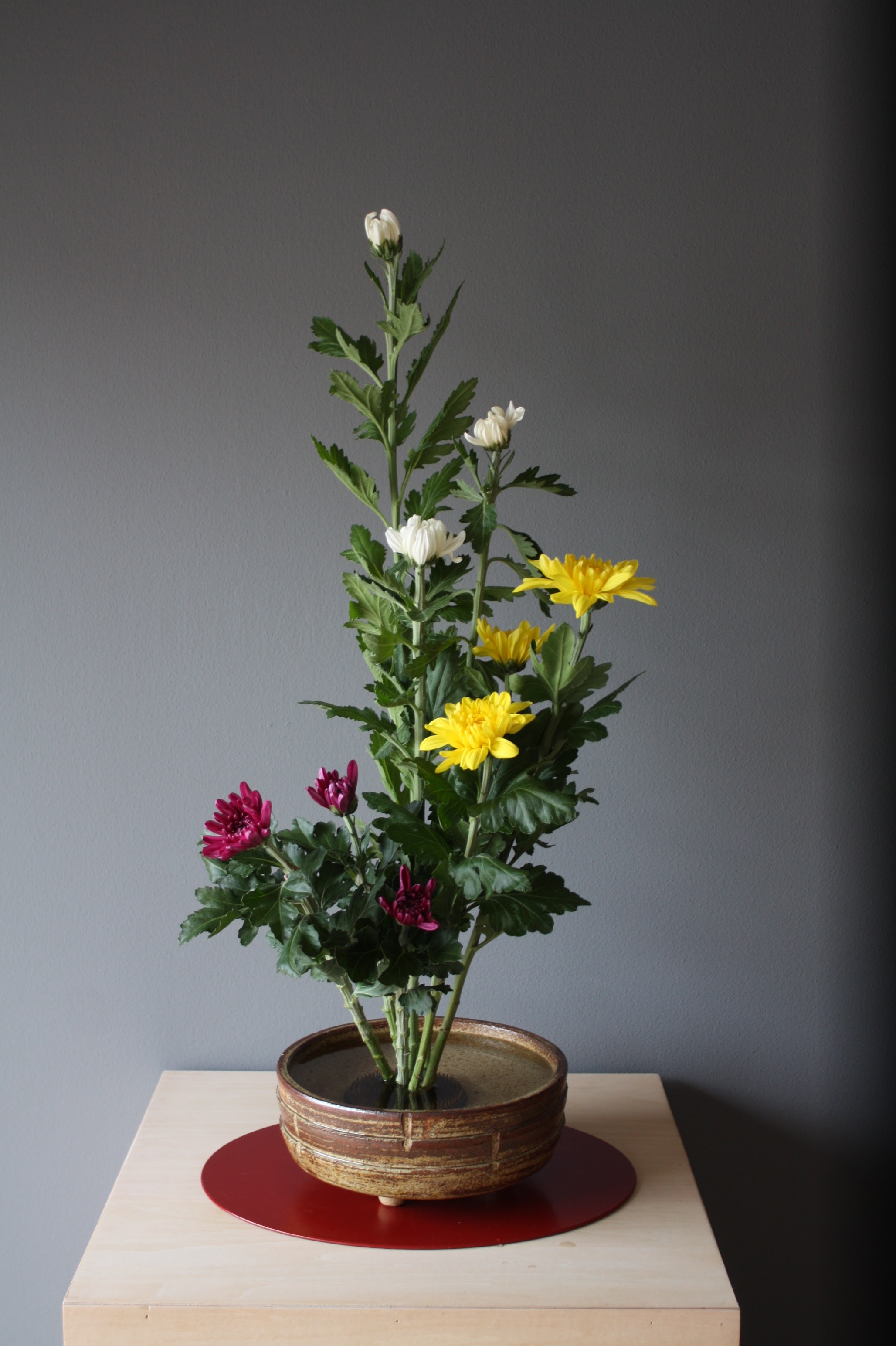 ９月９日重陽の節句の菊の生け方 いけばなfactory