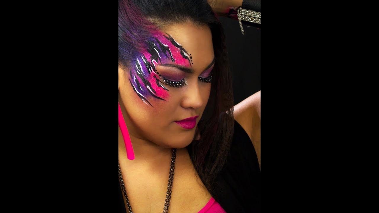 NYX Face Awards 2012 Contest Submission- 80's Retro Look- Makeup & Face
