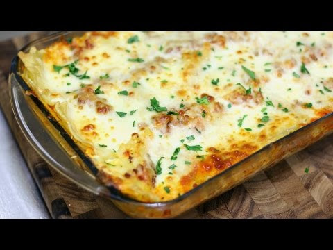 Video Lasagna Recipe Just Cheese