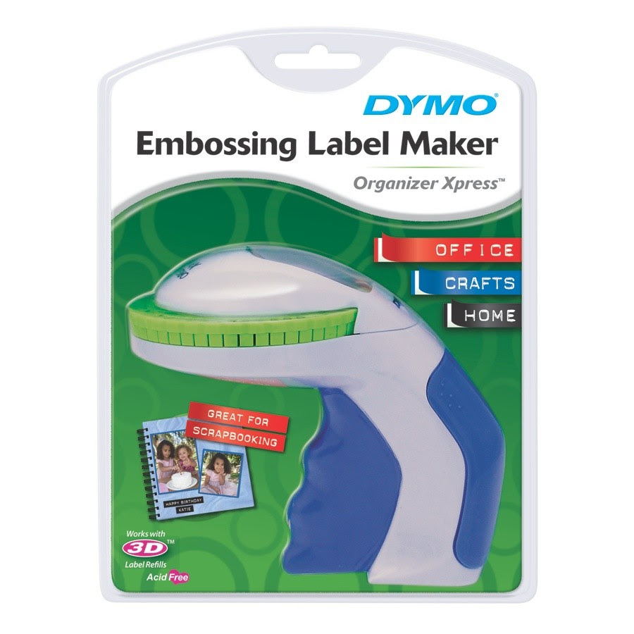 Dymo Organizer Xpress Handheld Embossing Labeler Label ...