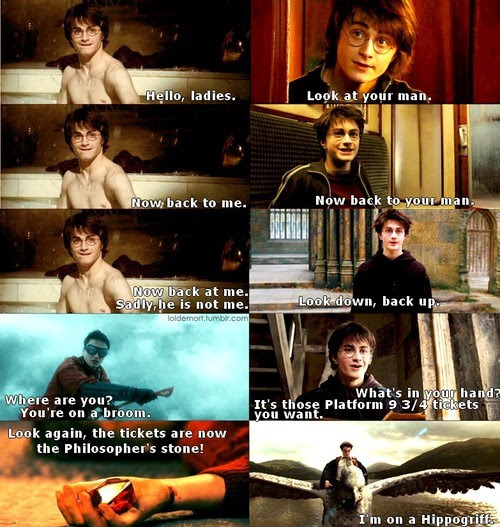 harry potter funny quotes. We can take a commercial and make it about Harry Potter.