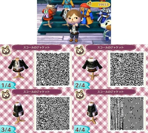 あ とびだせ どうぶつの森 デザインqrコード２ 画像大量