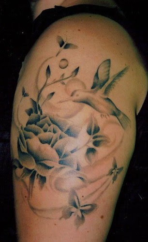 rose design tattoos women. Uploaded by: Lucky Find Designs Tags: black rose tattoo butterfly grey women 