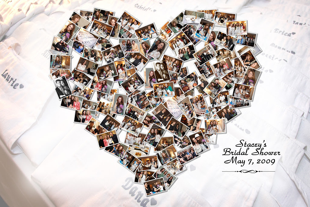 heart-shaped photo collage by New York Photographer Michael Jurick