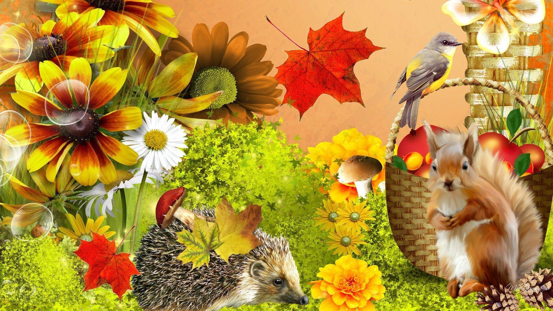Fall Flowers Wallpapers - Wallpaper Cave