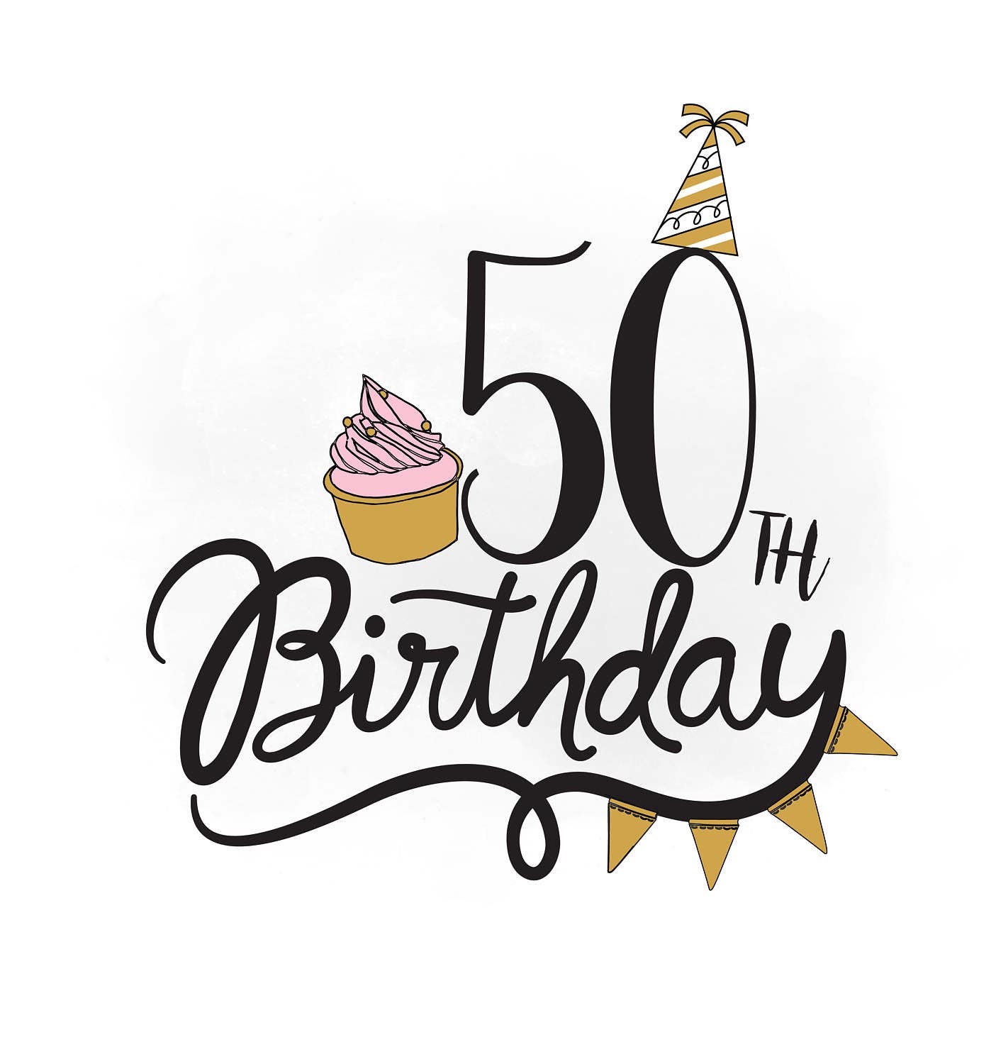 Download Free Printable 50Th Birthday Svg - 101+ SVG File for DIY Machine for Cricut, Silhouette and Other Machine