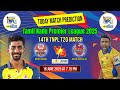 TNPL 2025 14th, DD vs CSG Match Prediction | Who will win today