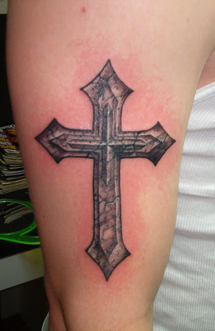Cross Tattoo Flash
