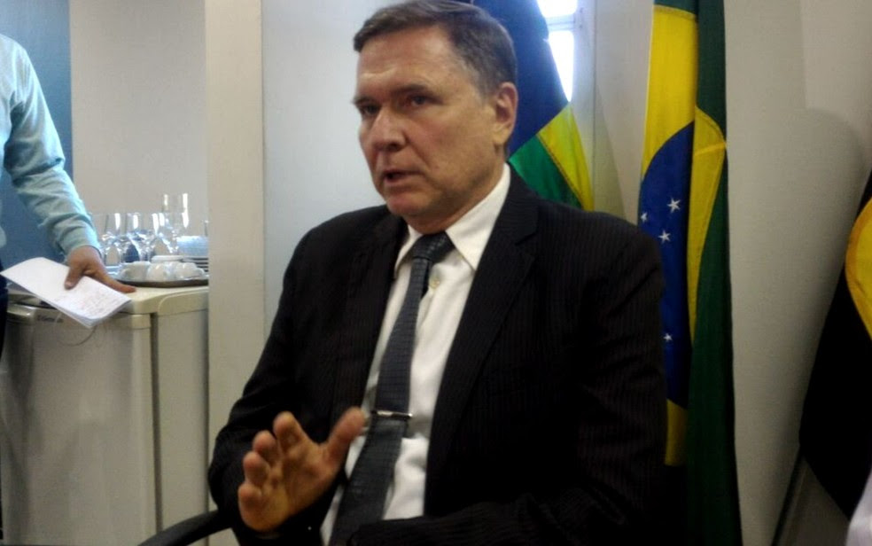 Victor Dragalzew, superintendente de administração  penitenciária em Goiás (Foto: Vanessa Martins/ G1)