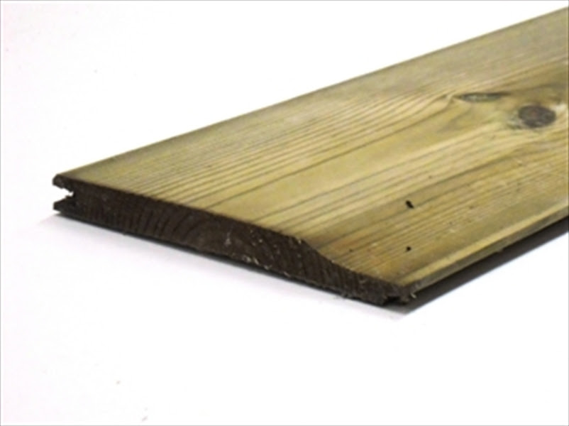 sample - treated shiplap / cladding 14mm x 120mm