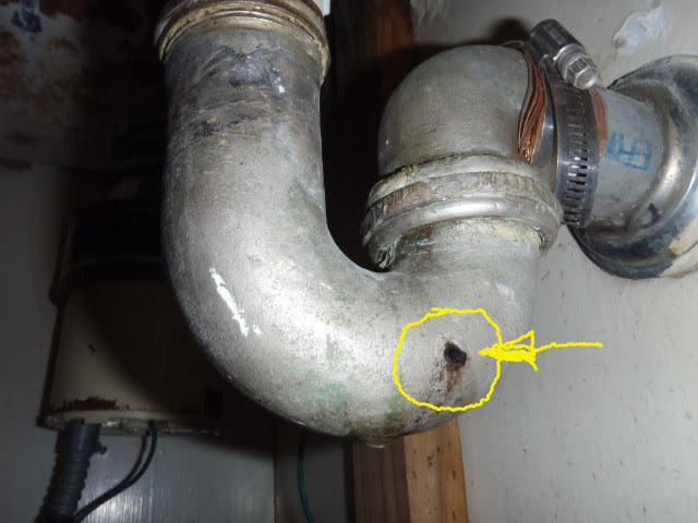 Kitchen - sink drain leaking