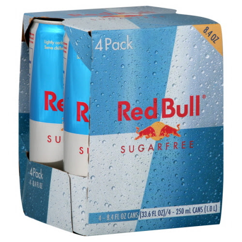 red bull sugar free 8.4 oz 4 pack