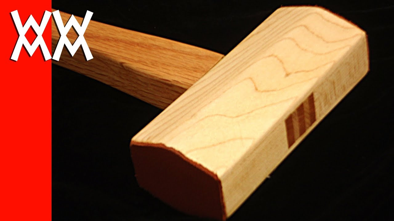 Make a wood mallet. A must-have for any woodworker. - YouTube