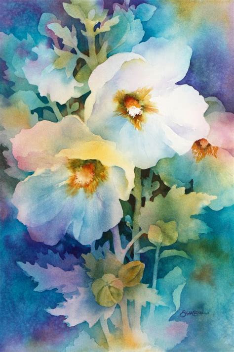 images  watercolor flowers  pinterest