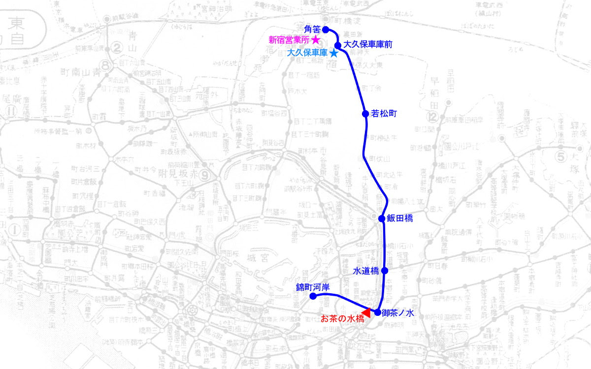 お茶の水橋を走った電車 ７