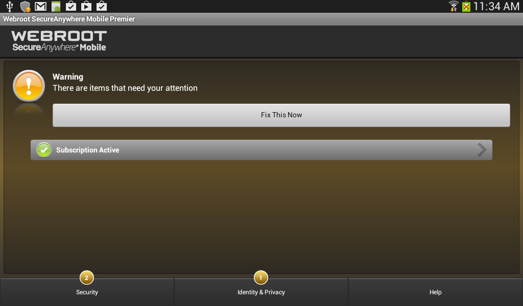 Security - Premier - screenshot